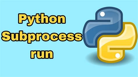 python subprocess run|python subprocess run script.